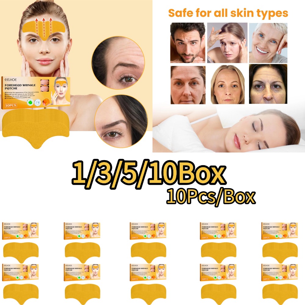 10pcs/box Forehead Wrinkle Pat - Skincare Glad2Glow reseña y precio
