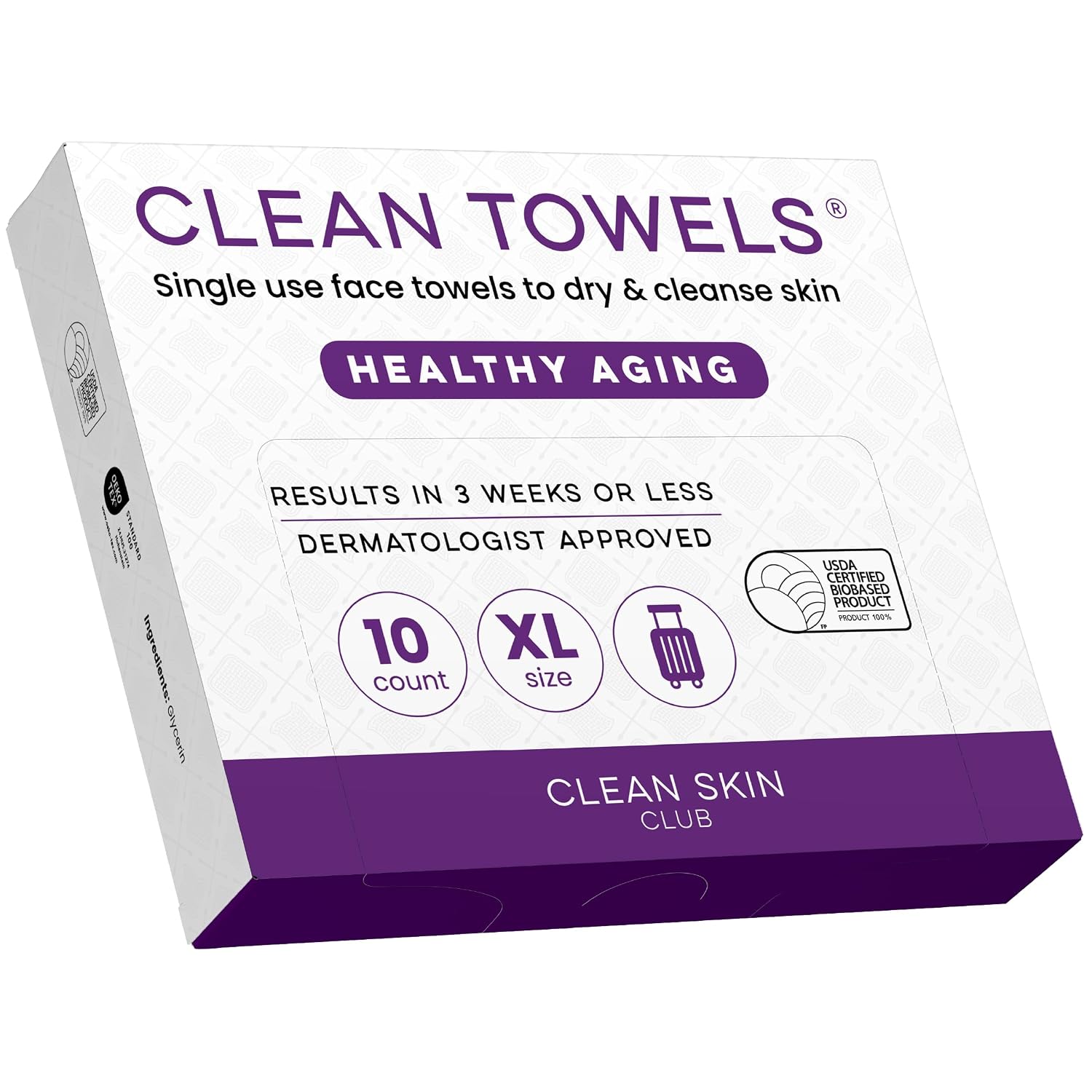 Anti-Aging Disposable Face Tow - Xl Skincare reseña y precio
