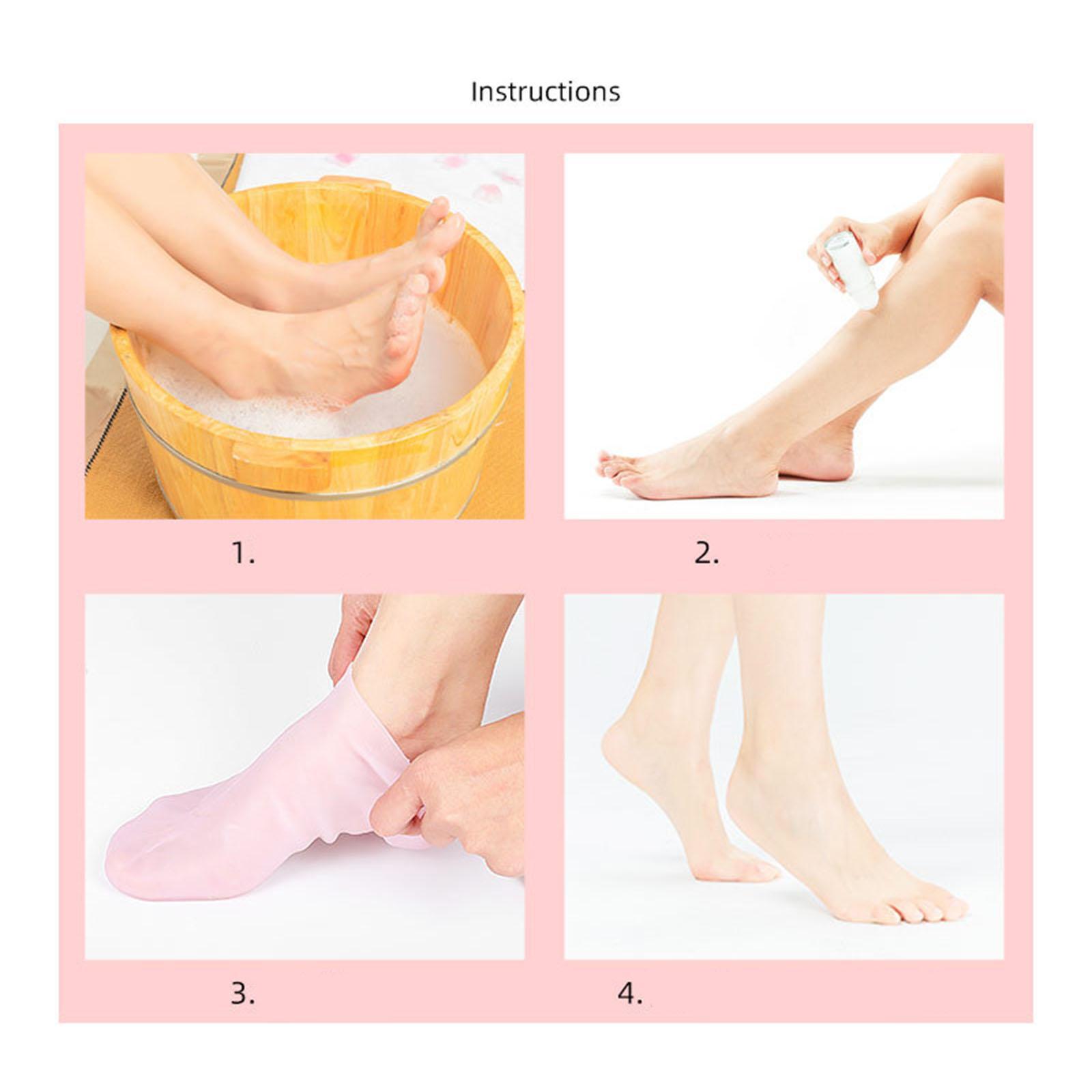 Soft Silicone Gel Socks Toe So - Xl Skincare reseña y precio