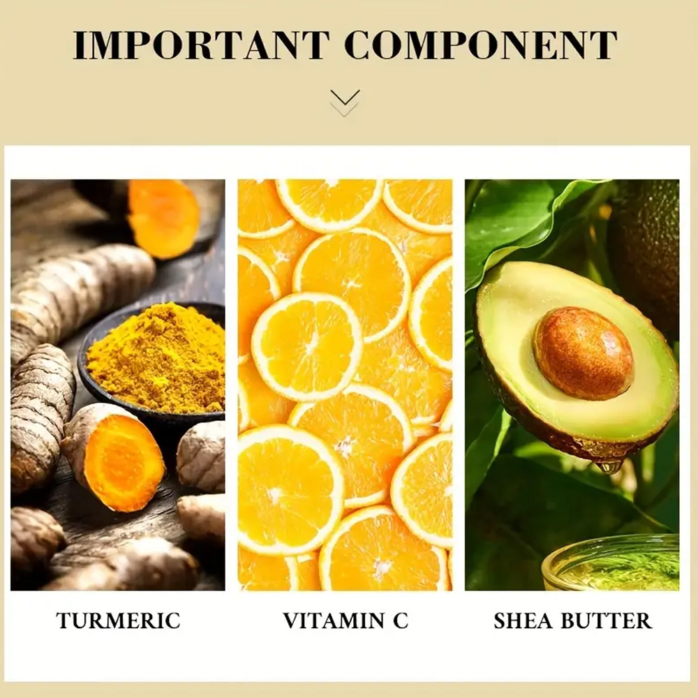 Turmeric Vitamin C Face cream  - Skincare Glad2Glow reseña y precio