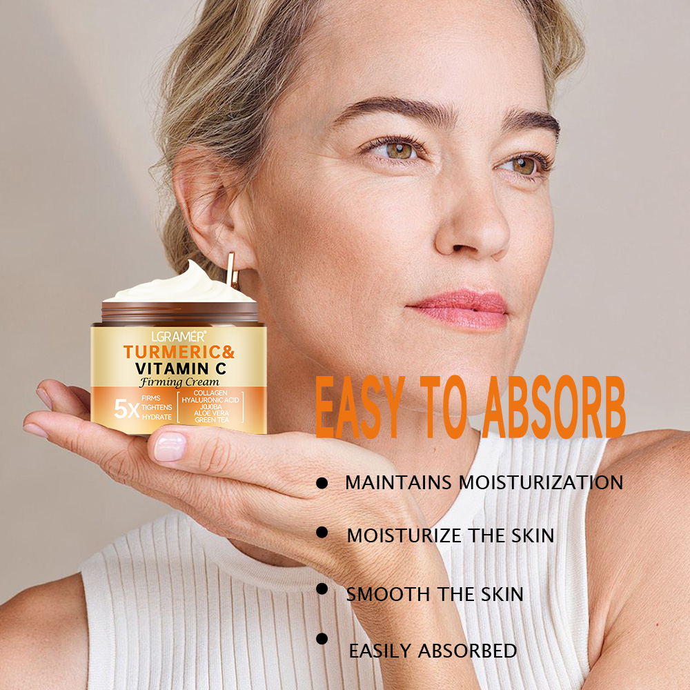 Turmeric Vitamin C Face Cream  - Skincare Glad2Glow reseña y precio