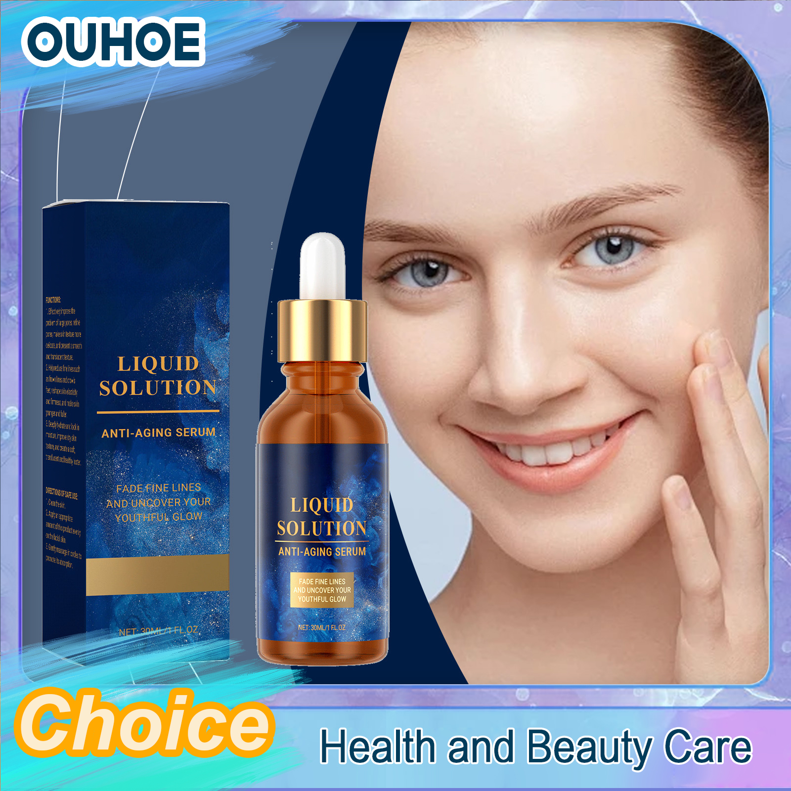Anti Aging Serum Reduce Wrinkl - Skincare Glad2Glow reseña y precio