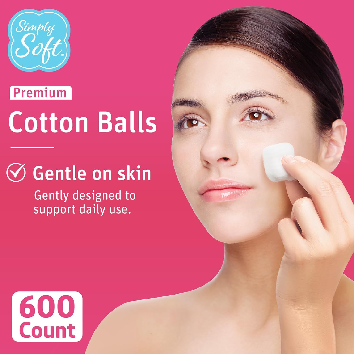 100% Pure Cotton Balls (600 Co - Xl Skincare reseña y precio