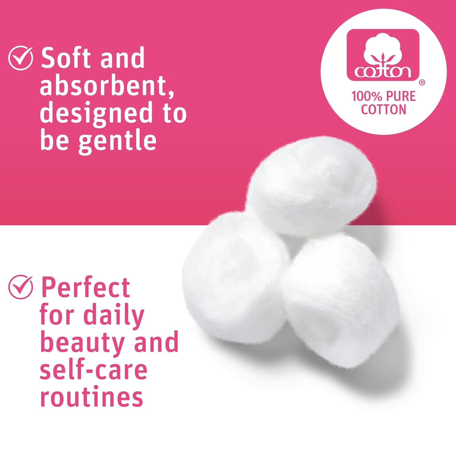 100% Pure Cotton Balls (600 Co - Xl Skincare reseña y precio