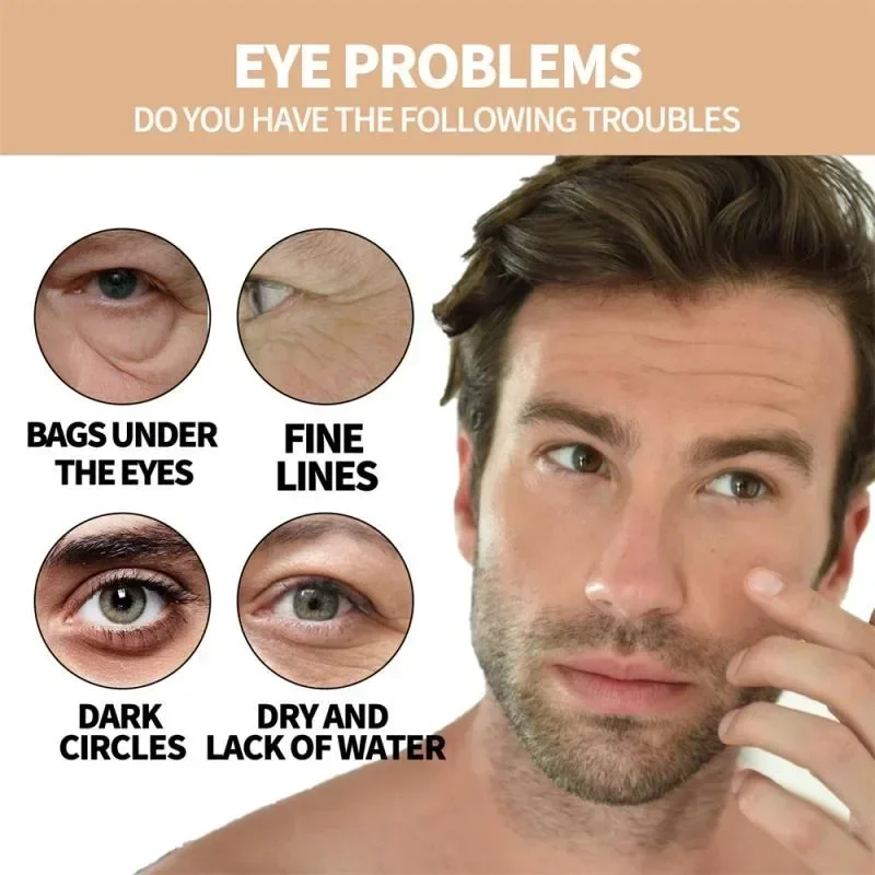 Men's Retinol Eye Cream Eye Ba - Skincare Glad2Glow reseña y precio