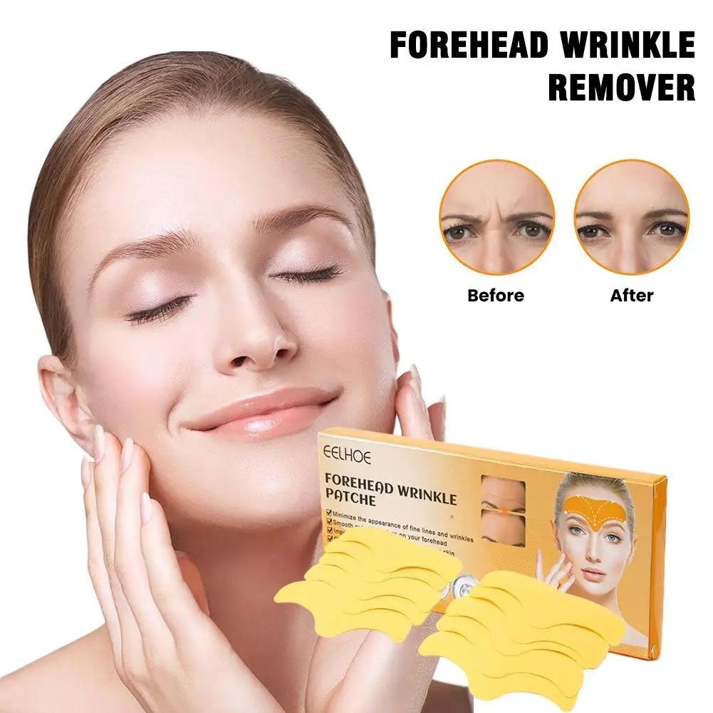 10pcs/box Forehead Wrinkle Pat - Skincare Glad2Glow reseña y precio