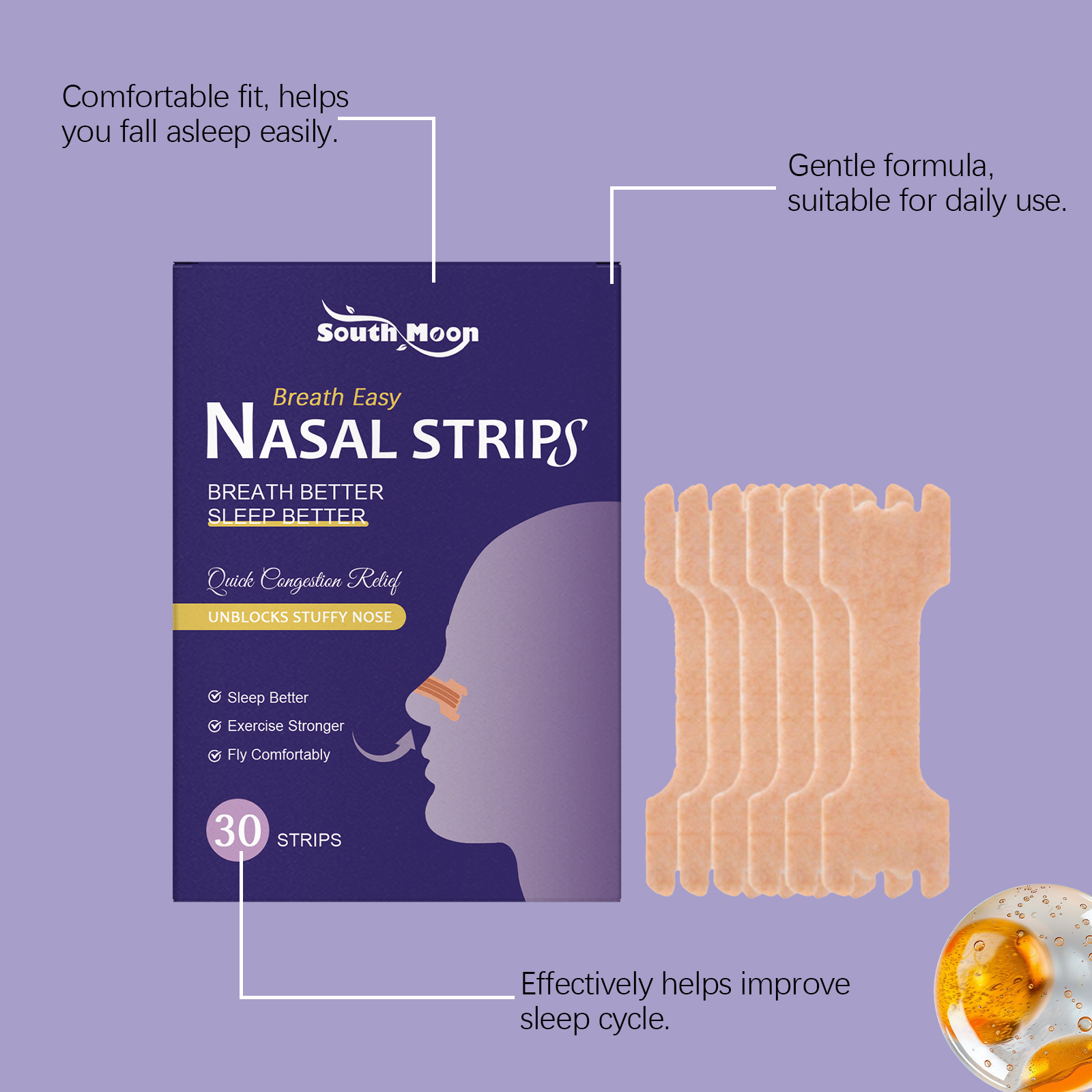 Sleep Care Nasal Strips Gentle - Skincare Routine reseña y precio