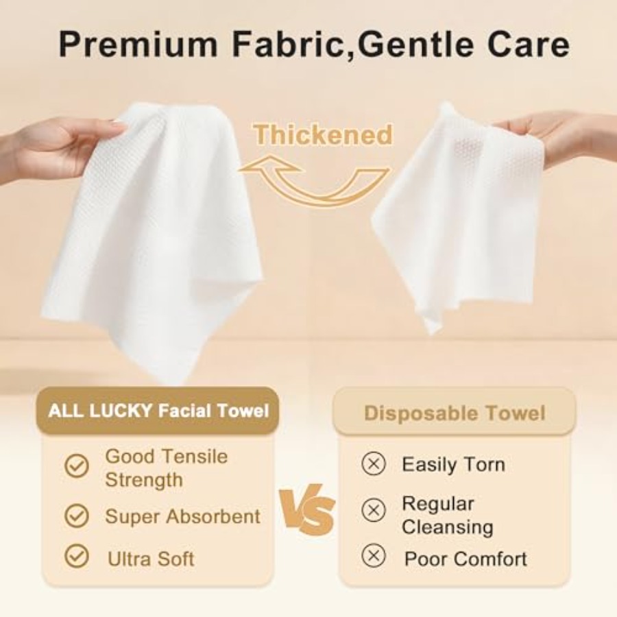 Face Towels, XL Facial Dry Tow - Xl Skincare reseña y precio