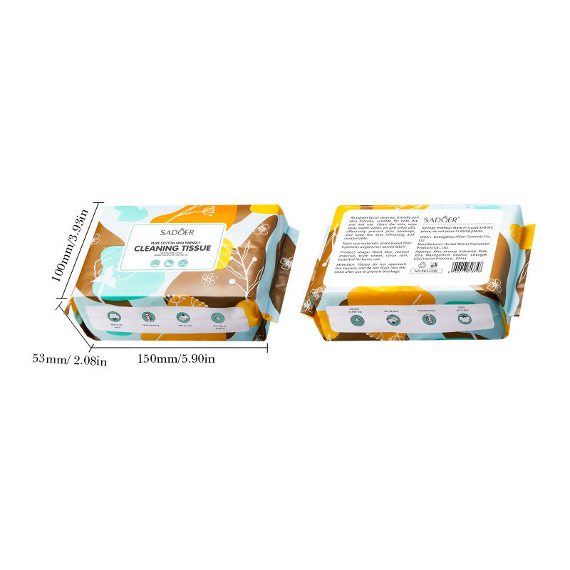 50-ply cotton face wipes for s - Skincare Routine reseña y precio