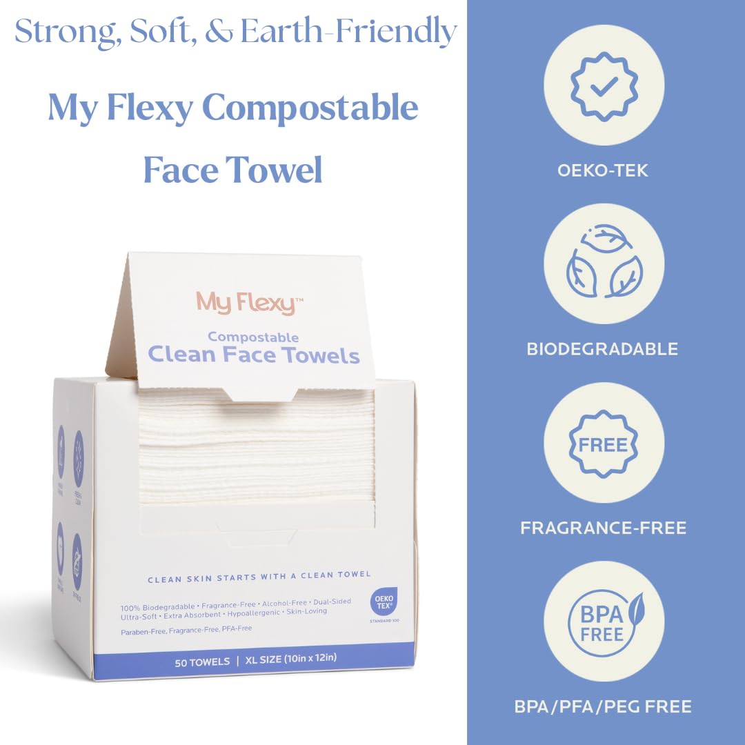 XL Biodegradable Face Towels f - Xl Skincare reseña y precio