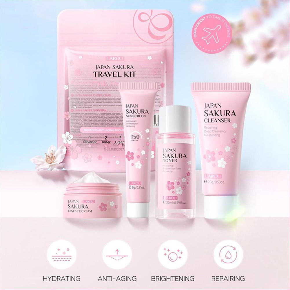 Sakura Skin Care Set facial Cl - Skincare Routine reseña y precio