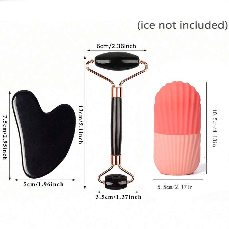 1/2/3pcs Ice Face Roller Facia - Skincare Routine reseña y precio